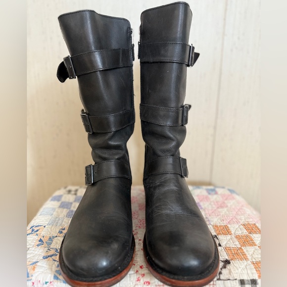 Dr Martens Jolie Biker Boots - Picture 2 of 7